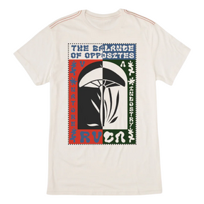 RVCA RVCA Men's Decoshroom SS Tee Antique White S Mens T-Shirts