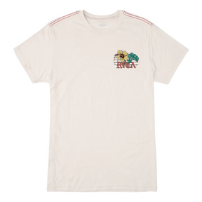 RVCA RVCA Men's Floral Park SS Tee Antique White S Mens T-Shirts