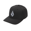 Volcom Volcom Men's Stone Tech Flexfit Delta Hat Black
