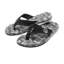 Volcom Volcom Men's Recliner Sandals Grey Combo 6 Mens Sandals Flip Flop 5 to 11