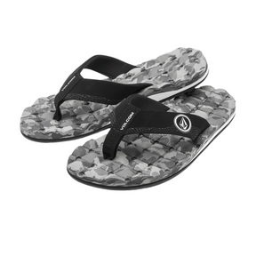 Volcom Volcom Men's Recliner Sandals Grey Combo 6 Mens Sandals Flip Flop 5 to 11