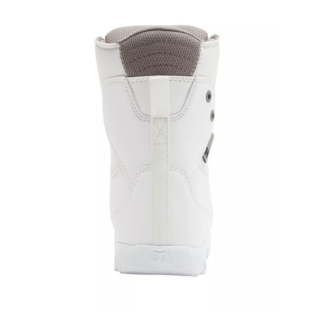 DC Kids Scout Boa Snowboard Boots - White/Grey