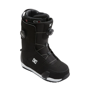 DC DC Men's Phase Boa Pro Step On Boots - Black/Black/White Black/Black/White 8.5 Mens Boa Snowboard Boots 6 to 15 US Mens size