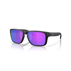 Oakley Oakley Holbrook S Matte Black w/ PRIZM Violet Mens Sunglasses Lifestyle