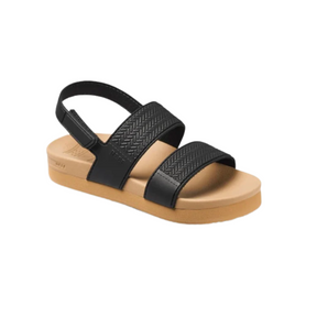 Reef Reef Kids LITTLE WATER VISTA Girls - Black/Tan Black/Tan 8 Youth Infant Girls Sandals 1T to 5T US size
