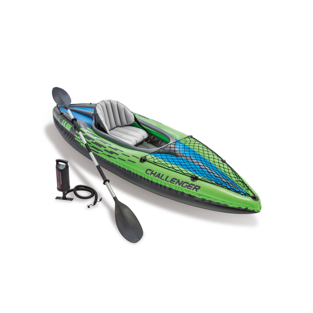 Intex Challenger K1 Inflatable Kayak - 1 Person