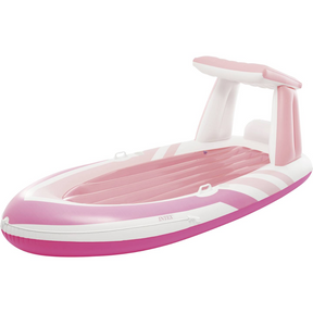 Intex Intex Pink Paradise Boat Float Pink OS Inflatable Matts