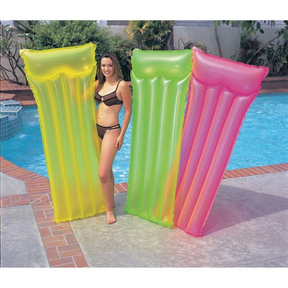 Intex Neon Frost Inflatable Floating Mats Pink OS Inflatable Matts