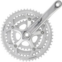 SunRace Sun Race Front Crankset R87 Silver 170mm Bike Cranksets