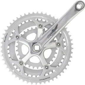 SunRace Sun Race Front Crankset R87 Silver 170mm Bike Cranksets