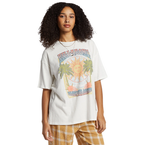 Billabong Billabong Women's Enjoy The Journey Tee Salt Crystal XS Womens T-Shirts