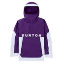 Burton Burton Men's Frostner 2L Anorak Jacket Imperial Purple/Stout White M Mens Insulated Snowboard Jacket