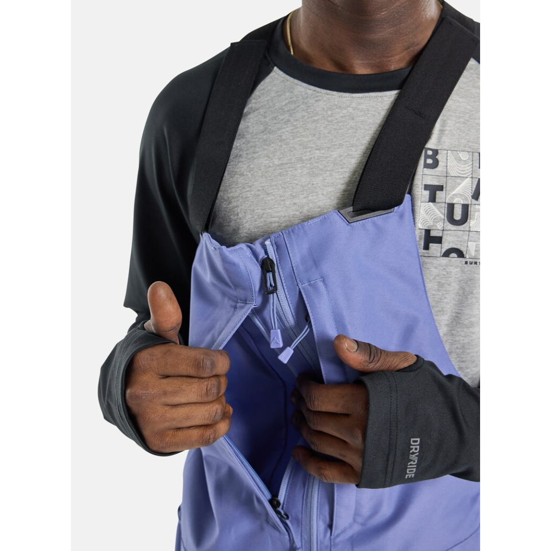 Burton Men's Reserve GORE-TEX Bib Pants - Slate Blue
