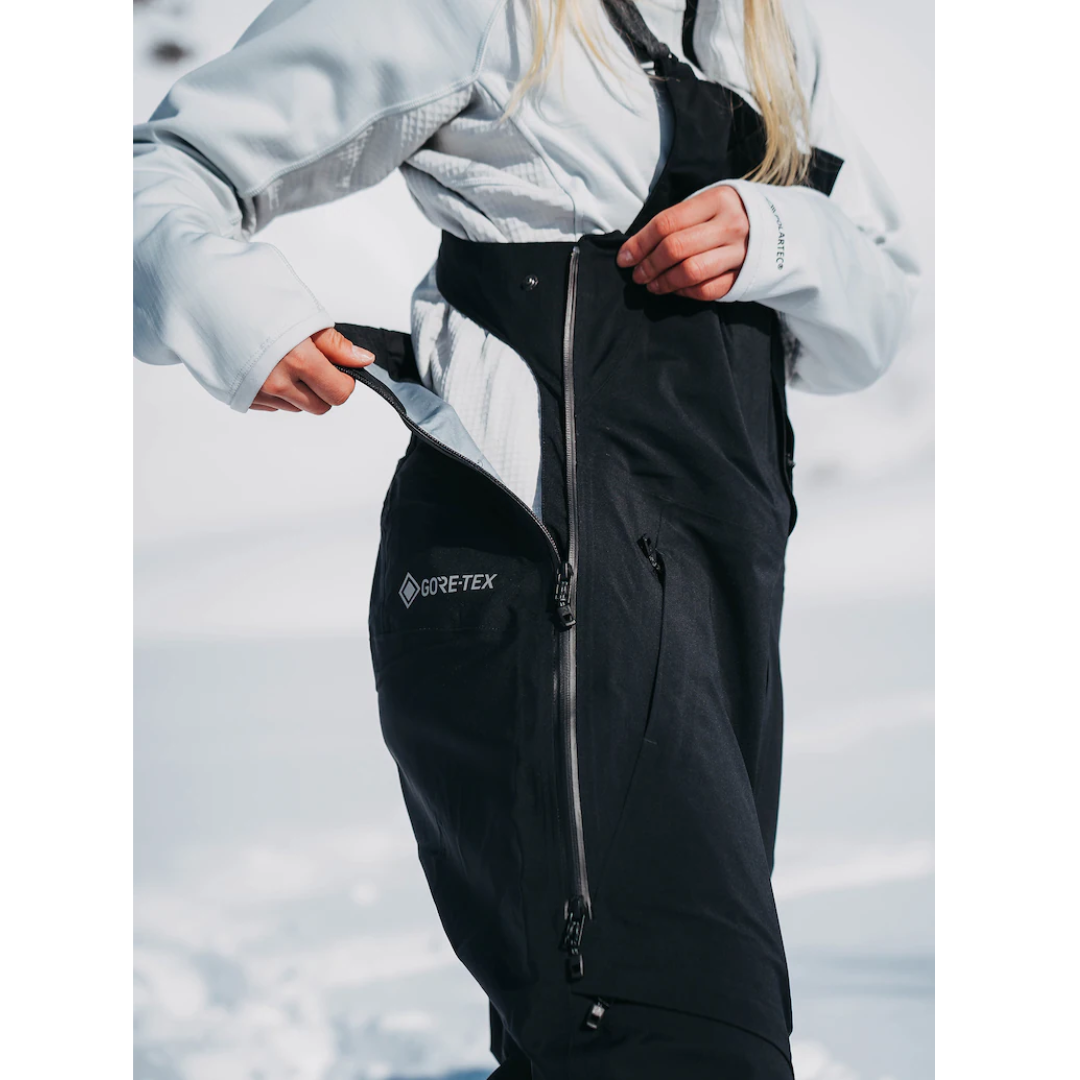 Burton Women's [ak] Kimmy GORE‑TEX 3L Stretch Bib Pants - True Black