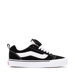 Vans Vans Unisex KNU Skool Shoes - Black/True White Black/True White Mens 8/ Womens 9.5 Unisex Shoes 6 to 18