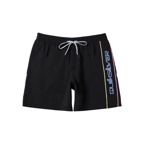 Quiksilver Quiksilver  Men's Everyday Vert Volley 2 17NB Shorts Black S Mens Elastic Swim Trunks