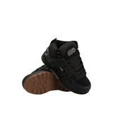 DVS Men's Comanche Boot - Black Reflective Charcoal Leather