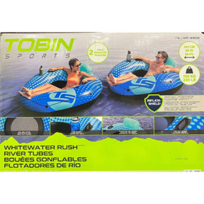 Tobin Sports White Water Rush River Tubes 2 Pack - tobin-sports-white-water-rush-river-tubes-2-pack - Inflatable Tubes - Tobin Sports -