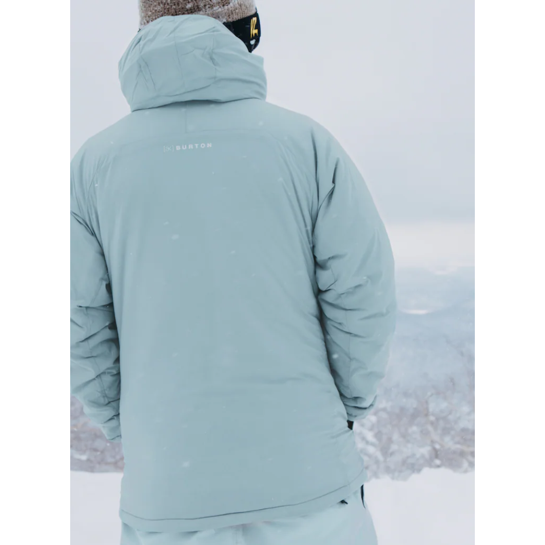 Burton Men's [ak] Helium Hooded Stretch Insulated Jacket - Petrol Green