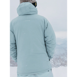 Burton Men's [ak] Helium Hooded Stretch Insulated Jacket - Petrol Green