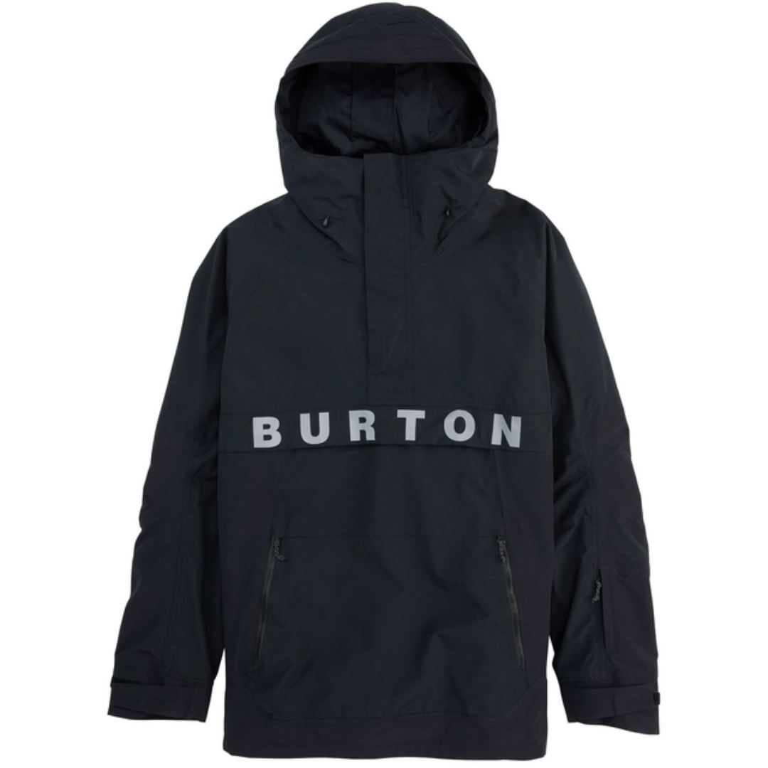Burton Men's Frostner 2L Anorak Jacket - True Black