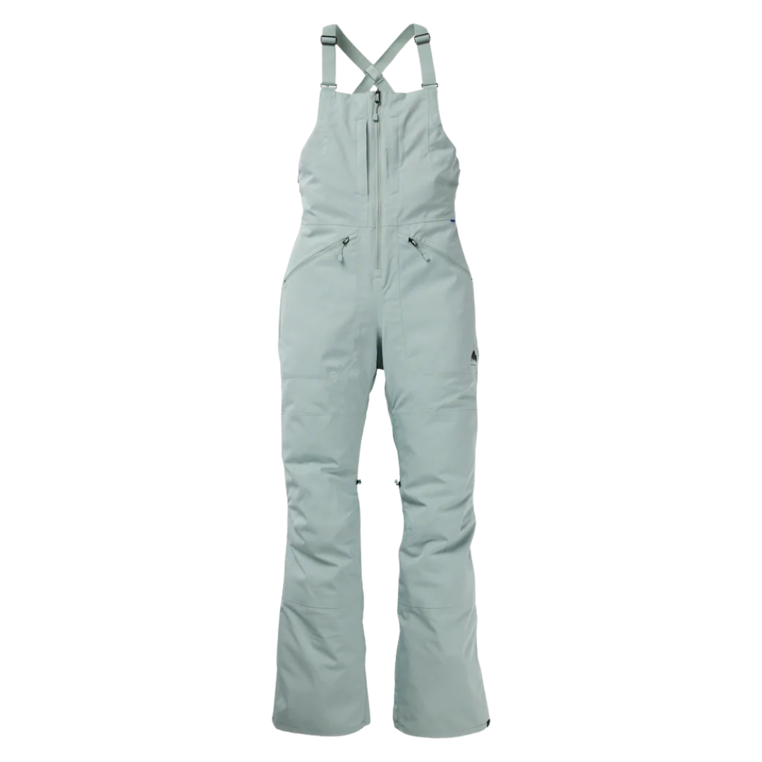 Burton Women's Reserve Stretch 2L Bib Pants - Petrol Green
