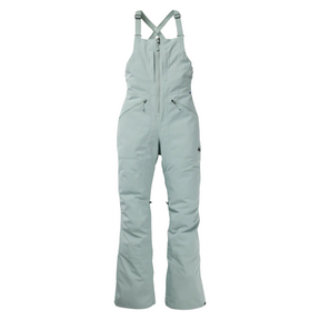 Burton Burton Women's Reserve Stretch 2L Bib Pants - Petrol Green Petrol Green XS Womens Snowpants Bib