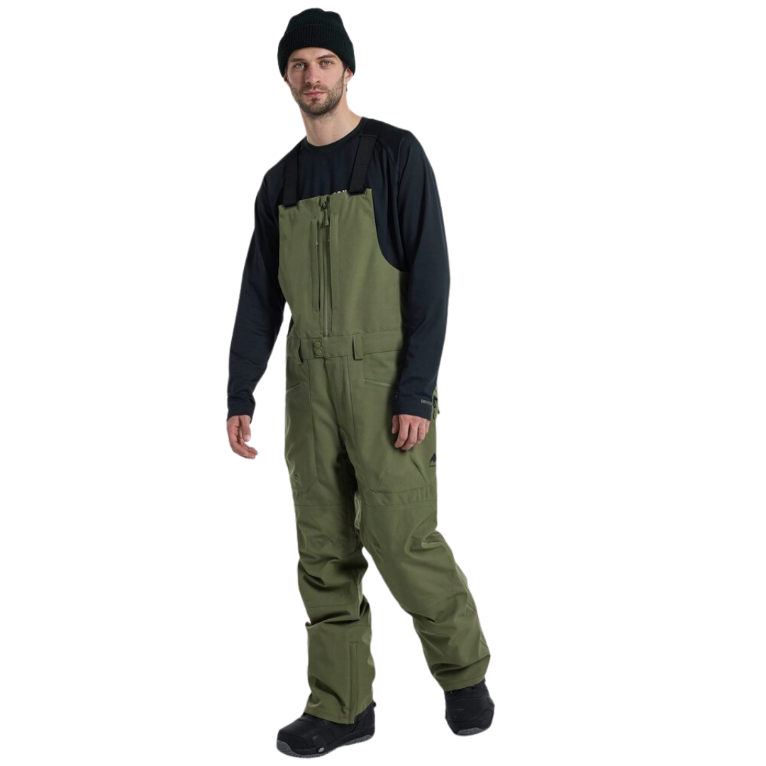 Burton Men's Reserve 2L Bib Pants - Forest Moss