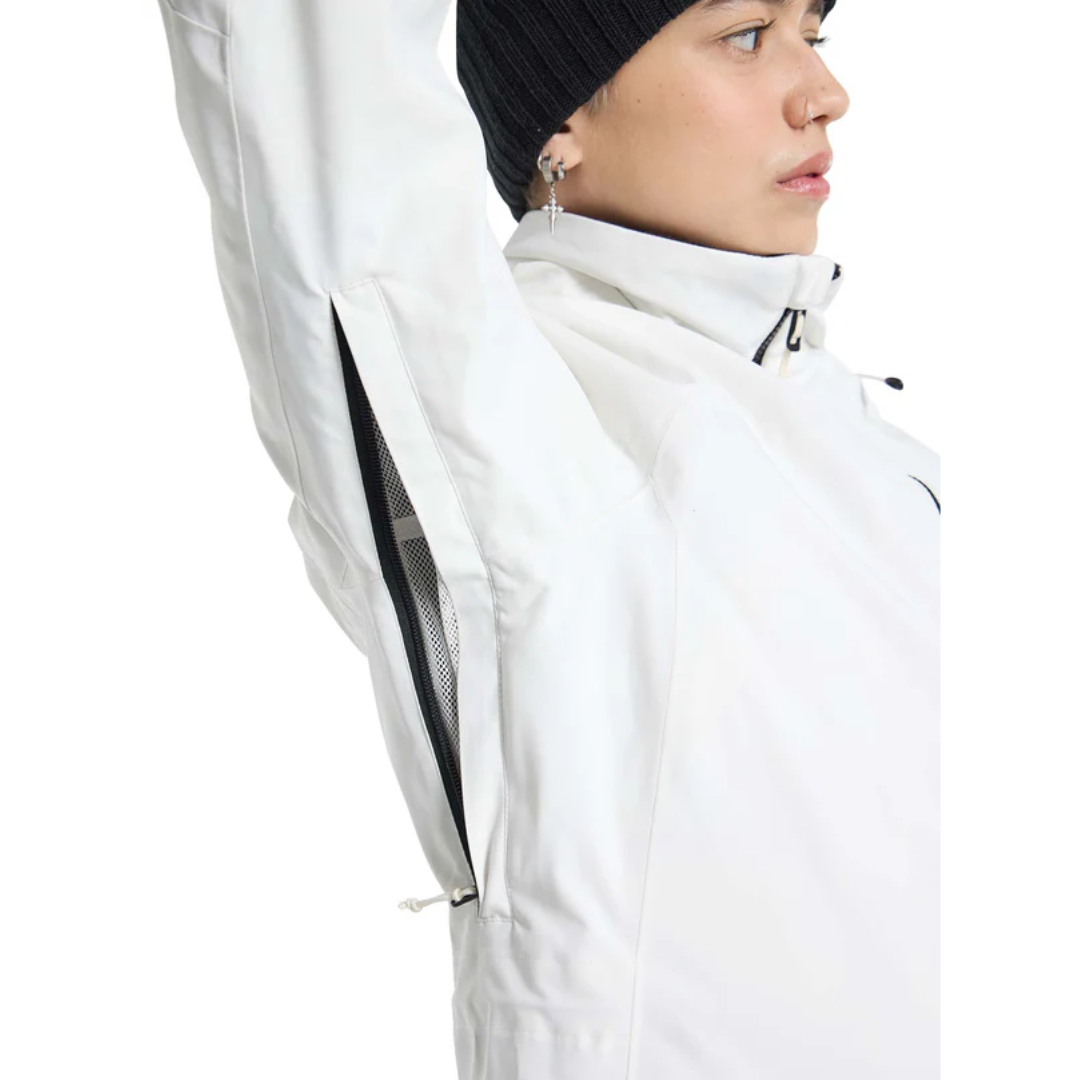 Burton Women's Prowess 2.0 2L Jacket - Stout White