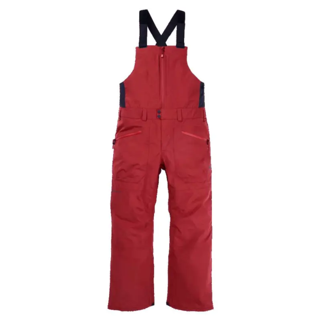 Burton Men's Reserve GORE-TEX Bib Pants- Deep Red