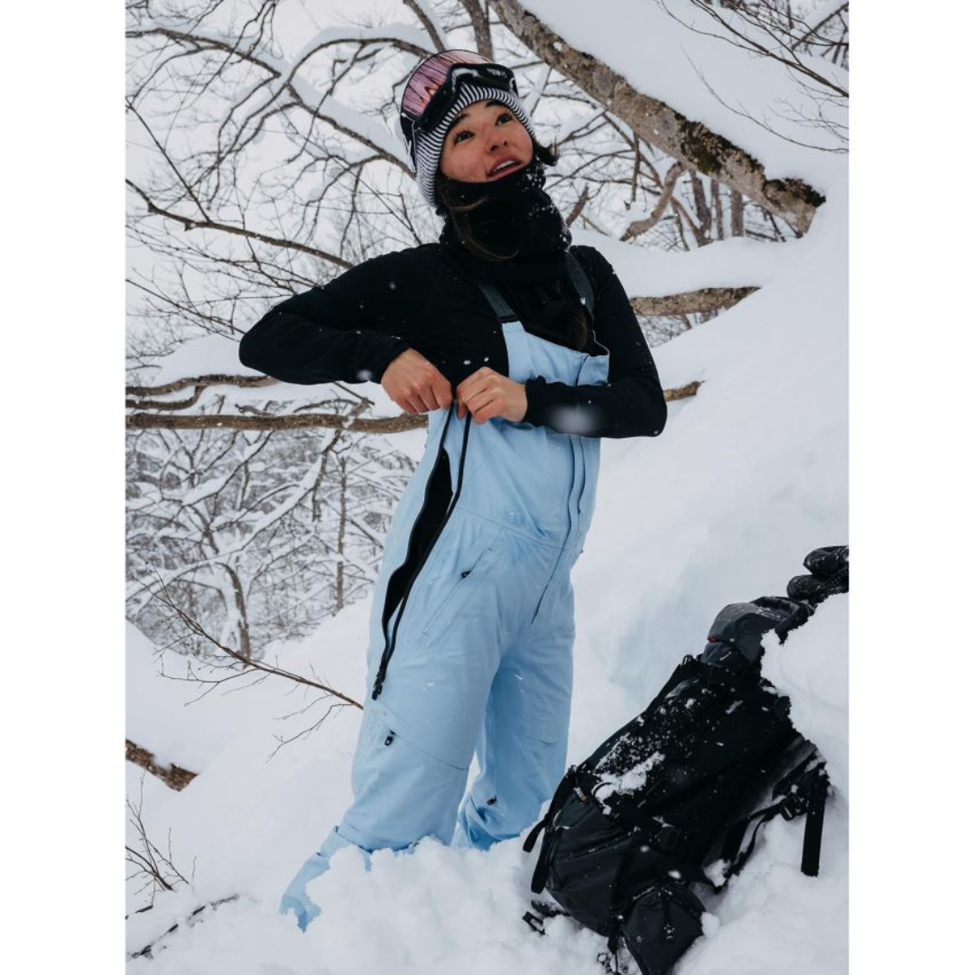 Burton Women's [ak] Kimmy GORE‑TEX 3L Stretch Bib Pants - Moonrise