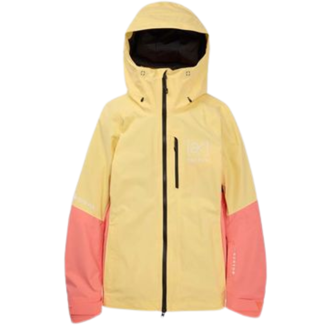Burton Women's [ak] Upshift GORE-TEX 2L Jacket - Buttermilk / Reef Pink