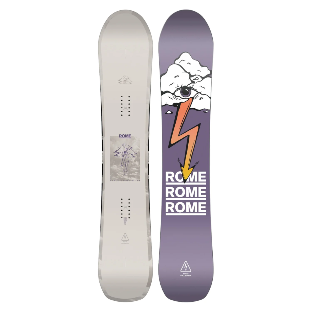 Rome Men's Stale Crewzer Snowboard
