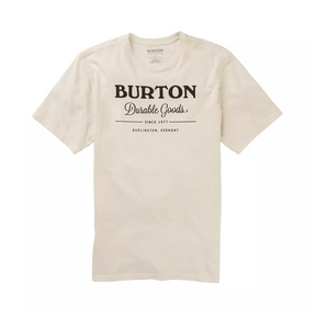 Burton Burton Men's Durable Goods Short Sleeve T-Shirt Stout White M Mens T-Shirts