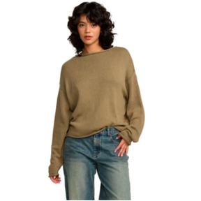 RVCA RVCA Women's Westin Sweater Desert Taupe XS Womens Sweaters