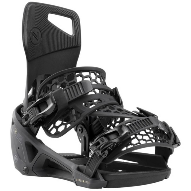 Nidecker Nidecker Men's OG Supermatic - Black Black L Mens Snowboard Bindings