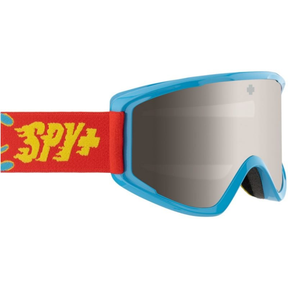 Spy Crusher Elite Jr Eco SPY+ Redline Bronze Silver Mirror Youth Goggles Complete
