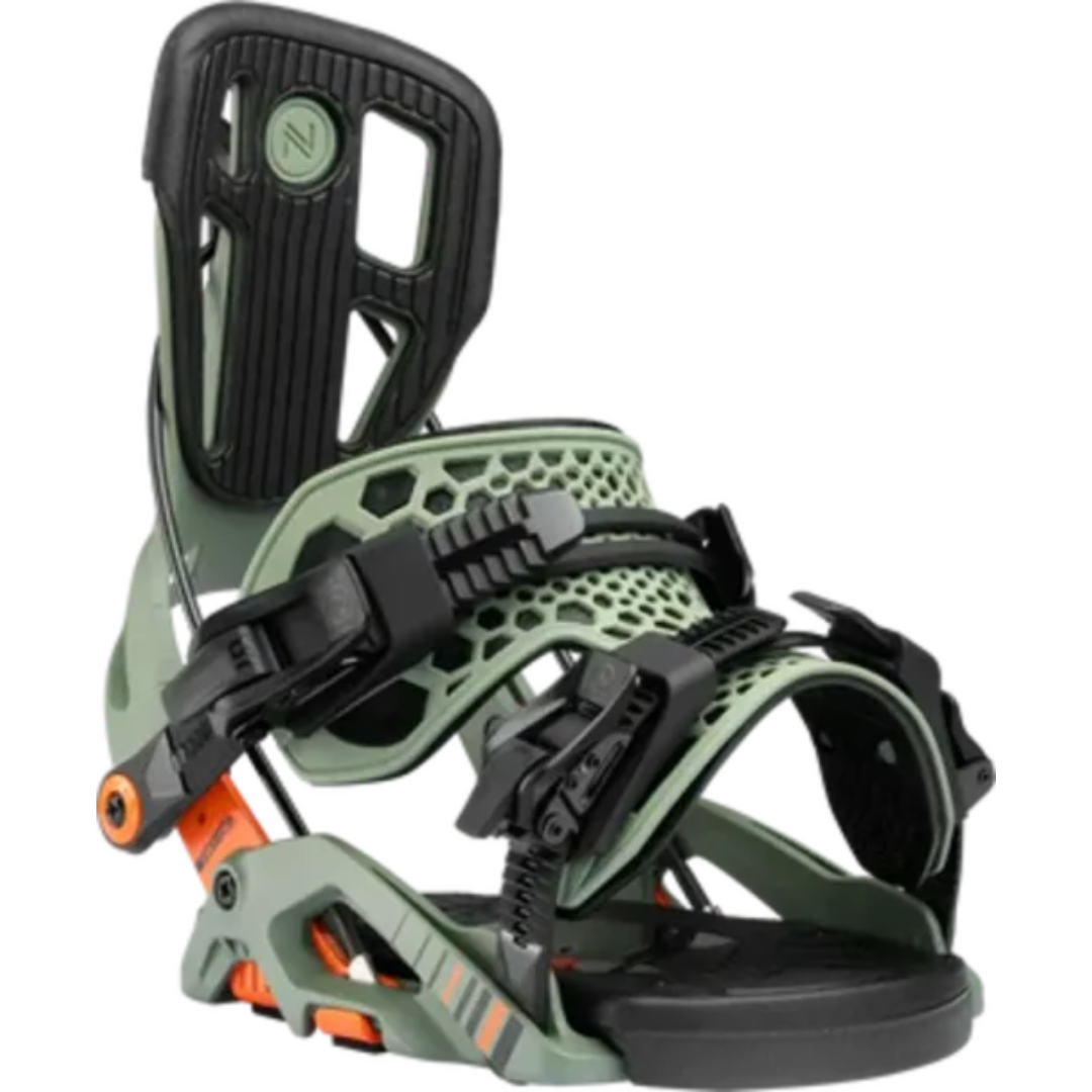 Nidecker Men's Fuse Snowboard Bindings - Khaki