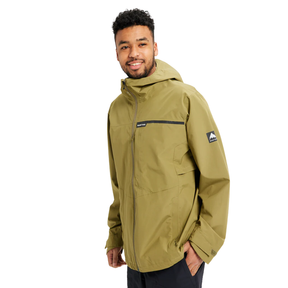 Burton Butron Men's Veridry 2.5L Rain Jacket Martini Olive S Mens Windbreakers