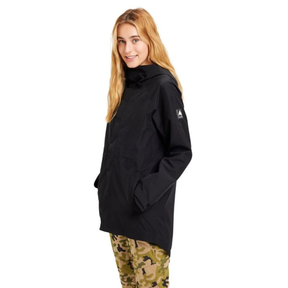 Burton Burton Women's Burton Veridry 2L Rain Jacket True Black XS Womens Windbreakers