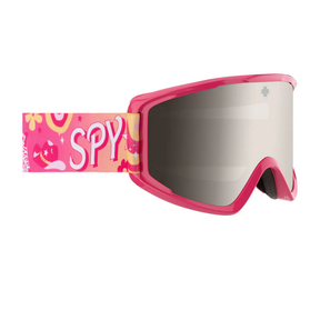 Spy Crusher Elite Jr Eco SPY+ Pink Party Bronze Silver Mirror Youth Goggles Complete