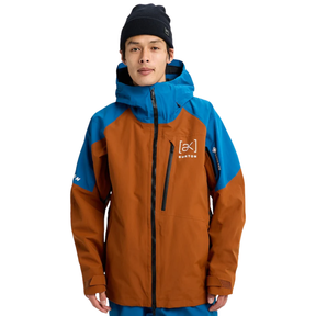 Burton Burton Men's Cyclic GORE‑TEX 2L Jacket - Chestnut Brown/Blue Teal Chestnut Brown/Blue Teal M Mens Gore-Tex Jackets