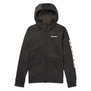 Burton Burton Kids' Oak Full-Zip Hoodie True Black Heather XS Youth Boys (8-12) Hoodies