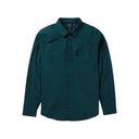 Burton Burton Men's [ak] Slats Long Sleeve Shirt Deep Emerald S Mens Long Sleeve T-Shirts