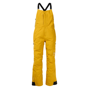 Burton Burton Women's [ak] GORE‑TEX 3L Kimmy Stretch Bib Pants - Goldenrod Goldenrod S Womens Gore-Tex Snowpants