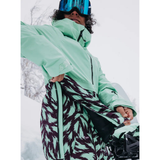 Burton Women's [ak] Kimmy GORE-TEX 2L Anorak Jacket - Powder Mint/Fur Purple Root