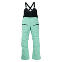 Burton Burton Women's [ak] Tusk GORE-TEX PRO 3L Hi-Top Bib Pants - Powder Mint Powder Mint XS Womens Gore-Tex Snowpants