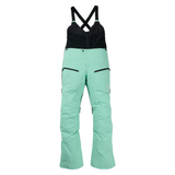 Burton Women's [ak] Tusk GORE-TEX PRO 3L Hi-Top Bib Pants - Powder Mint