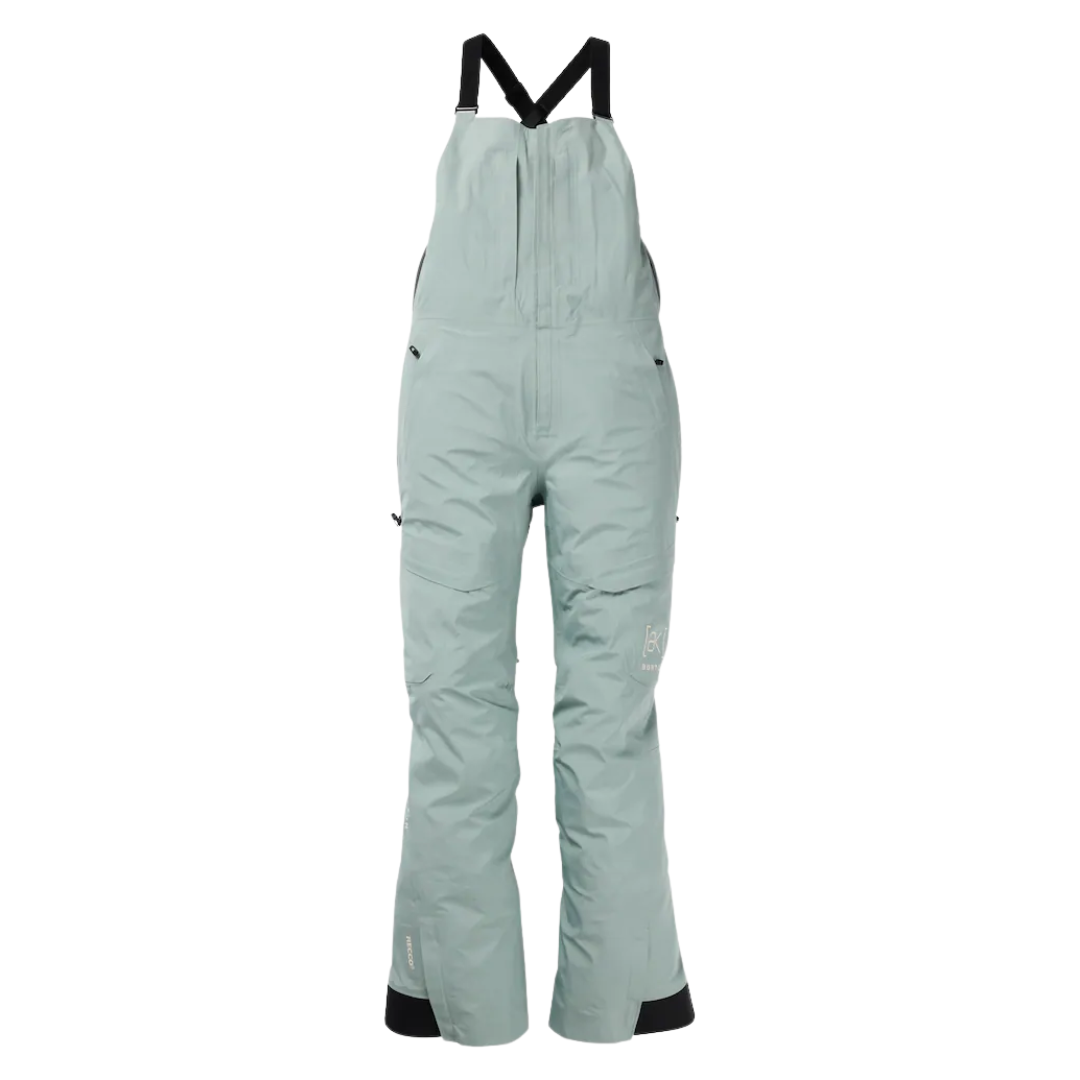 Burton Women's [ak] GORE‑TEX 3L Kimmy Stretch Bib Pants - Petrol Green