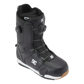 DC DC Men's Control Step On Boa Boots - Black/White Black/White 7 Mens Snowboard Boa Boots 6 to 15 US Mens size